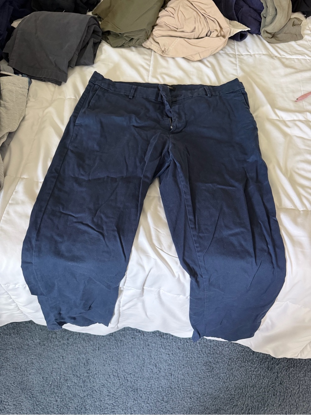 Banana Republic Navy Blue Men’s Chinos